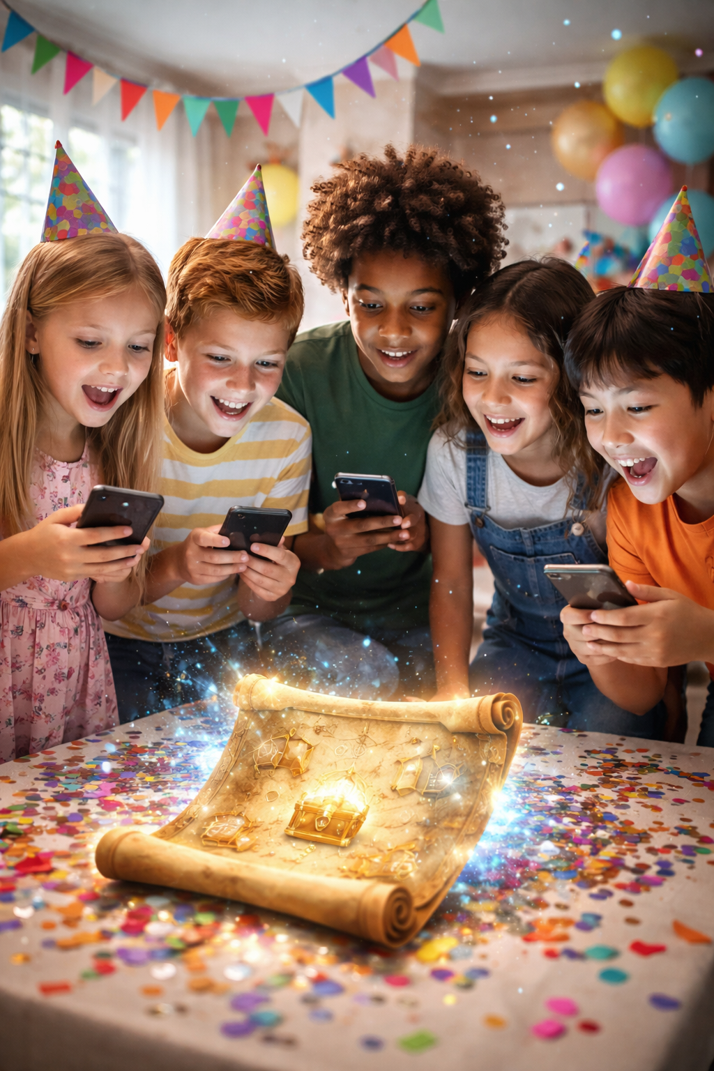 Chasse au trésor enfants